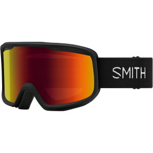 �X�~�X �����Y �A�N�Z�T���[ �T���O���X�E�A�C�E�F�A Smith Frontier Low Bridge Fit Goggles Black/Red Sol-X Mirror �u���b�N