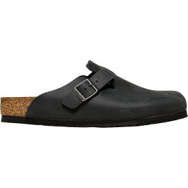 ビルケンシュトック レディース スニーカー シューズ Boston Leather Clog - Women's Black Oiled Leather