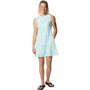 �R�����r�A ���f�B�[�X �g�b�v�X �����s�[�X Columbia Freezer Tank Dress - Women's Spray Broadleaf