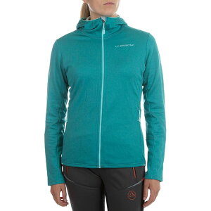 ���X�|���e�B�o ���f�B�[�X �A�E�^�[ �p�[�J�[�E�X�E�F�b�g �p�[�J�[ La Sportiva Cosmic Hoodie - Women's Lagoon/Iceberg