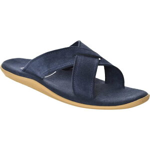 AChXbp[ Y V[Y T_ XG[h Island Slipper Classic Suede Slide Sandal Navy lCr[