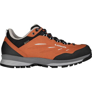 A Y V[Y Xj[J[ Lowa Delago GTX Lo Hiking Shoe - Men's Orange/Black ubN