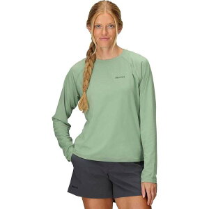 }[bg fB[X gbvX TVc  Marmot Windridge Long-Sleeve Top - Women's Agate Green O[
