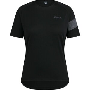 ���t�@ ���f�B�[�X �g�b�v�X T�V���c Rapha Trail Technical T-Shirt - Women's Black/Grey �u���b�N