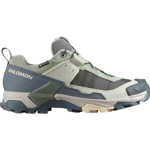 T fB[X V[Y Xj[J[ SAebNX nCLO Seagrass/Turbulence/Tender Peach Salomon X Ultra 5 GTX Hiking Shoe - Women's
