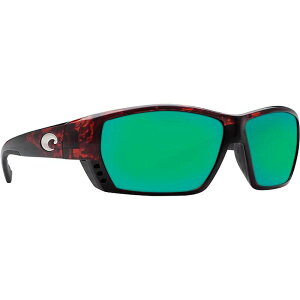 yz RX^ Y TOXEACEFA ANZT[ Tuna Alley 580P Mirrored Polarized Sunglasses Tortoise/Green Mirror 580P