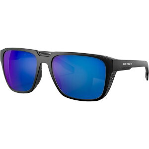 lCeBuACEFA fB[X ANZT[ TOXEACEFA Native Eyewear Mammoth Polarized Sunglasses Matte Black/Blue Reflex ubN