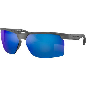 lCeBuACEFA fB[X ANZT[ TOXEACEFA Native Eyewear Ridge-Runner Polarized Sunglasses Granite/Blue Reflex u[