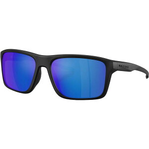 �l�C�e�B�u�A�C�E�F�A �����Y �A�N�Z�T���[ �T���O���X�E�A�C�E�F�A Native Eyewear Tavern Polarized Sunglasses Matte Black/Blue Reflex Polarized �u���b�N