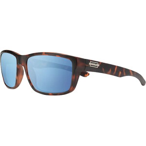 yz TNEh|CYh Y TOXEACEFA ANZT[ Mayor Polarized Sunglasses - Men's Matte Tortoise/Polarized Aqua Mirror