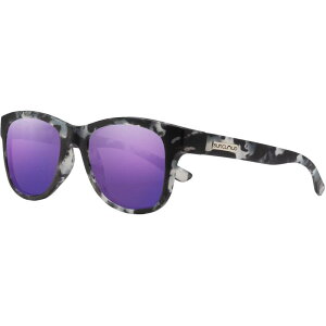 TNEh|CYh Y ANZT[ TOXEACEFA Suncloud Polarized Optics Leeway Polarized Sunglasses Matte Ice Tortoise/Polarized Purple Mirror p[v