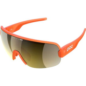 s[I[V[ Y ANZT[ TOXEACEFA POC Aim Sunglasses Fluo. Orange Translucent/Clarity Road/Partly Sunny Gold IW