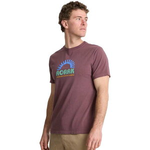 ���[�A�N �����Y �g�b�v�X T�V���c Roark Sundial T-Shirt - Men's Purple Ash �A�b�V��