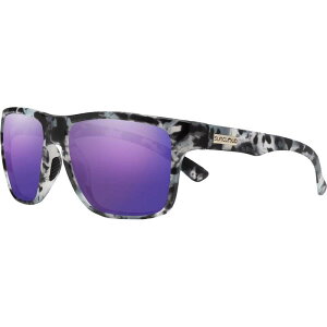 TNEh|CYh Y ANZT[ TOXEACEFA Suncloud Polarized Optics Rambler Polarized Sunglasses Matte Ice Tortoise/Polarized Purple Mirror p[v