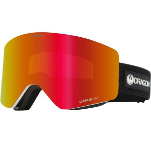 hS Y ANZT[ TOXEACEFA Dragon R1 OTG Goggles Icon/LL Red Ion/Lumalens Light Rose Bonus Lens bh