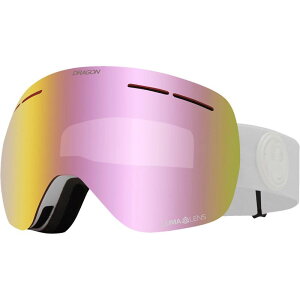 hS Y ANZT[ TOXEACEFA Dragon X1s Goggles Whiteout/LL Pink Ion sN