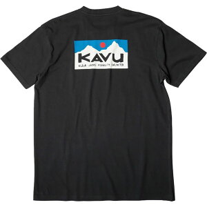 �J�u�[ �����Y �g�b�v�X T�V���c KAVU Klear Above Etch Art T-Shirt - Men's Black �u���b�N