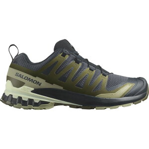 �T������ �����Y �V���[�Y �X�j�[�J�[ Salomon XA Pro 3D V9 Trail Running Shoe - Men's India Ink/Olive Night/Aloe Wash �I���[�u