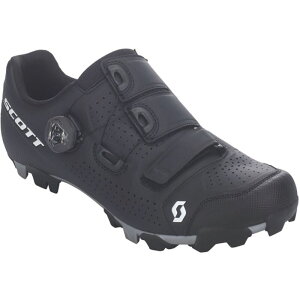 XRbg Y V[Y Xj[J[ Scott MTB Team Boa Cycling Shoe - Men's Matte Black/White zCg