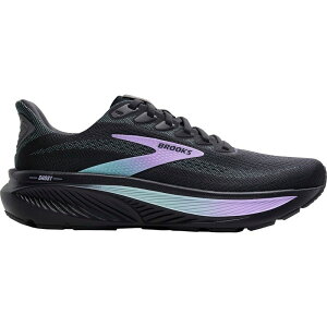 �u���b�N�X ���f�B�[�X �V���[�Y �X�j�[�J�[ Brooks Ghost 17 Wide Running Shoe - Women's Grey/Clearwater/Purple �O���[