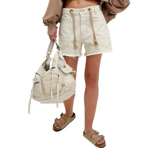 �t���[�s�[�v�� ���f�B�[�X �{�g���X �J�W���A���p���c Free People Moxie Short - Women's White �z���C�g