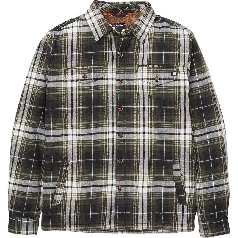 マーモット メンズ Nori Men's - Jacket Flannel Sherpa Ridgefield トップス シャツ カジュアルシャツ