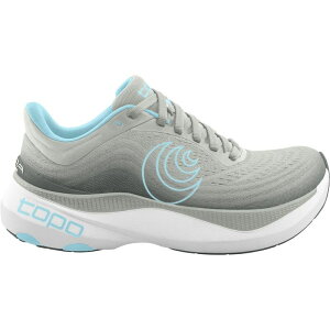�g�|�A�X���`�b�N ���f�B�[�X �V���[�Y �X�j�[�J�[ Topo Athletic Aura Running Shoe - Women's Grey/Blue �O���[