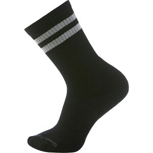 �X�}�[�g�E�[�� �����Y �A���_�[�E�F�A �C�� Smartwool Everyday Athletic Striped Crew Sock Black �u���b�N