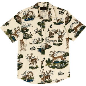 �t�B���\�� �����Y �g�b�v�X �V���c ���� Filson Alaskan Guide Lightweight Short-Sleeve Shirt - Men's VtgWtDeers