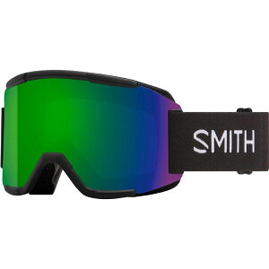 �X�~�X �����Y �A�N�Z�T���[ �T���O���X�E�A�C�E�F�A Smith Squad Goggles Sun Green Mirror/Black Extra Lens - Yellow �u���b�N