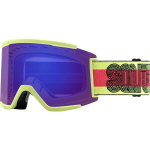 �X�~�X �����Y �A�N�Z�T���[ �T���O���X�E�A�C�E�F�A Smith Squad XL ChromaPop Goggles Serpentine Lined Up/ChrPop Evryday Vio/Strm Amb