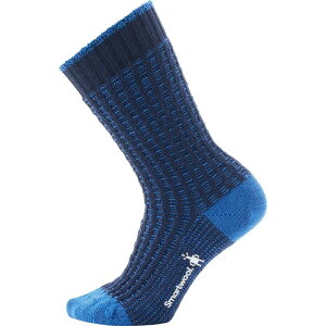�X�}�[�g�E�[�� �����Y �A���_�[�E�F�A �C�� Smartwool Everyday Waffle Press Crew Sock Deep Navy �l�C�r�[