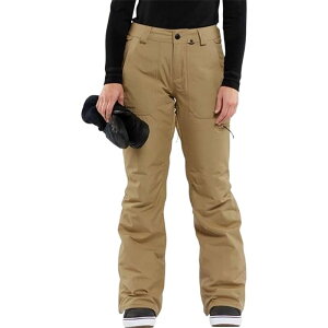 �{���R�� ���f�B�[�X �{�g���X �J�W���A���p���c Volcom Knox Insulated Gore-Tex Pant - Women's Dark Khaki �J�[�L