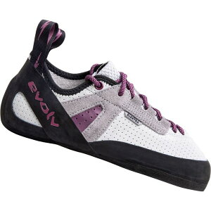 �G�{���u �����Y �V���[�Y �X�j�[�J�[ ���[�X Evolv Elektra Lace Climbing Shoe Silk White / Grape �z���C�g