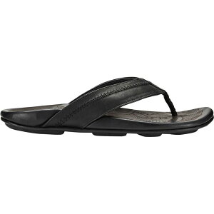 �I���J�C �����Y �V���[�Y �T���_�� Olukai Hiapo Flip Flop - Men's Lava Rock/Lava Rock