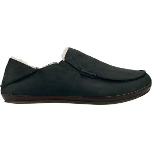 �I���J�C �����Y �V���[�Y �T���_�� Olukai Moloa Slipper - Men's Clay/Dark Java