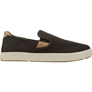 �I���J�C �����Y �V���[�Y �X�j�[�J�[ Olukai Lae'ahi Lauhala Shoe - Men's Dark Java/Dark Java