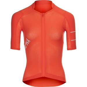 ���t�@ ���f�B�[�X �g�b�v�X �V���c �W���[�W�[ Rapha Pro Team Lightweight Jersey - Women's Nasturtium/White Alyssum �z���C�g