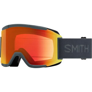 �X�~�X �����Y �A�N�Z�T���[ �T���O���X�E�A�C�E�F�A Smith Squad Goggles Slate/ChromaPop Everyday Red Mirror/Extra Lens-Clear �X���[�g