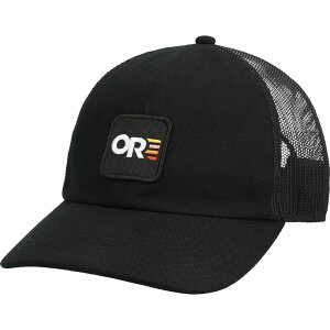 �A�E�g�h�A���T�[�` �����Y �A�N�Z�T���[ �X�q �L���b�v Outdoor Research OR Quadrise Trucker Lo Pro Cap Black �u���b�N