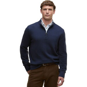 ouA[ Y AE^[ jbgEZ[^[ jbg Barbour Kelson 1/2-Zip Knitted Jumper - Men's Navy lCr[