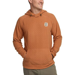 �n�E���[�u���U�[�Y �����Y �A�E�^�[ �p�[�J�[�E�X�E�F�b�g �t���[�X �p�[�J�[ Howler Brothers Palo Duro Fleece Hoodie - Men's Mountain Grid-Clay