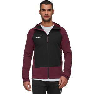 }[g Y AE^[ WPbgEu] t[fbhWPbg WPbg Mammut Massone ML Full-Zip Hooded Jacket - Men's Vin/Black ubN