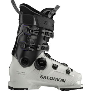 �T������ ���f�B�[�X �V���[�Y �u�[�c�E���C���u�[�c Salomon S/Pro Supra BOA 105 GW Boot - 2026 - Women's Gray Aurora/Black/Black �u���b�N