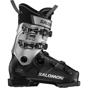 �T������ ���f�B�[�X �V���[�Y �u�[�c�E���C���u�[�c Salomon S/Pro Supra BOA 95 GW Boot - 2026 - Women's Black/Silver Met./Silver Met. �u���b�N