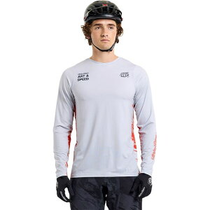 �g���C���[�f�U�C�� �����Y �g�b�v�X T�V���c �W���[�W�[ ���� Troy Lee Designs Skyline Long-Sleeve Jersey - Men's Elemental Limestone