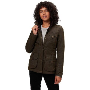 �o�u�A�[ ���f�B�[�X �A�E�^�[ �W���P�b�g�E�u���]�� �W���P�b�g Barbour Winter Defence Wax Jacket - Women's Olive/Classic �I���[�u