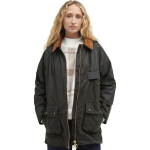 �o�u�A�[ ���f�B�[�X �A�E�^�[ �W���P�b�g�E�u���]�� �W���P�b�g Barbour Highclere Wax Jacket - Women's Olive �I���[�u