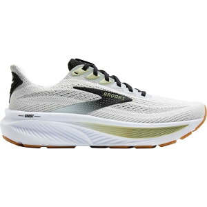 �u���b�N�X �����Y �V���[�Y �X�j�[�J�[ Brooks Ghost 17 Running Shoe - Men's White/Black/Tea �z���C�g