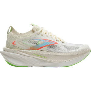�u���b�N�X �����Y �V���[�Y �X�j�[�J�[ Brooks Hyperion Max 3 Running Shoe - Men's Coconut/Green Gecko/Pink Clay �s���N